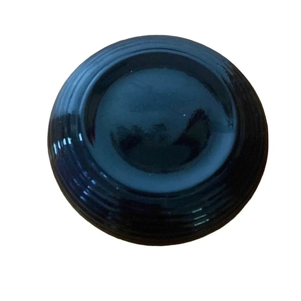 Vintage 90s Party lite dark brown black glass candle holder bud vase Partylite - Picture 4 of 4